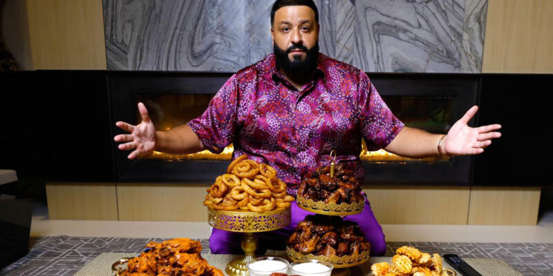 This global chicken wing restaurant by DJ Khaled delivers chicken wings on jet ski