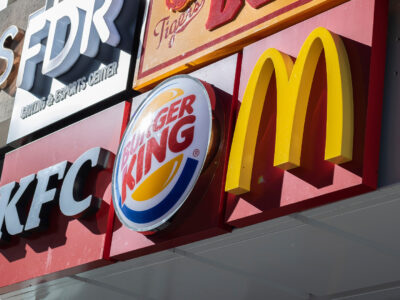 Why is Burger King urging customers to order food from other places?