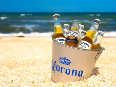 Corona Beer welcomes you to its private "Corona Island"