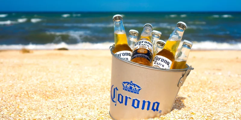 Corona Beer welcomes you to its private "Corona Island"