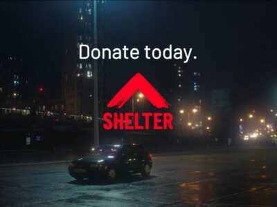 Shelter brings homelessness to fore this Christmas with "The Drive"