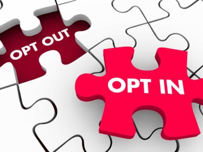 Opt in & Opt out